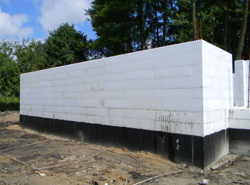 Concrete Block Foundation