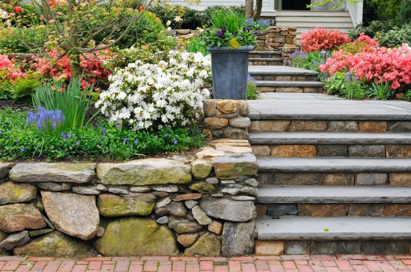 Stone Stairs Repair in Avon