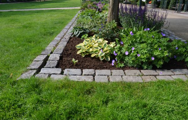 Stone Edging Installation in Avon