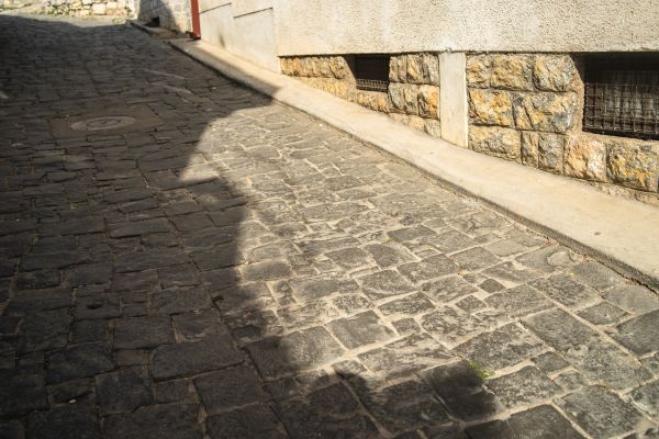 Stone Sidewalk Repair in Avon